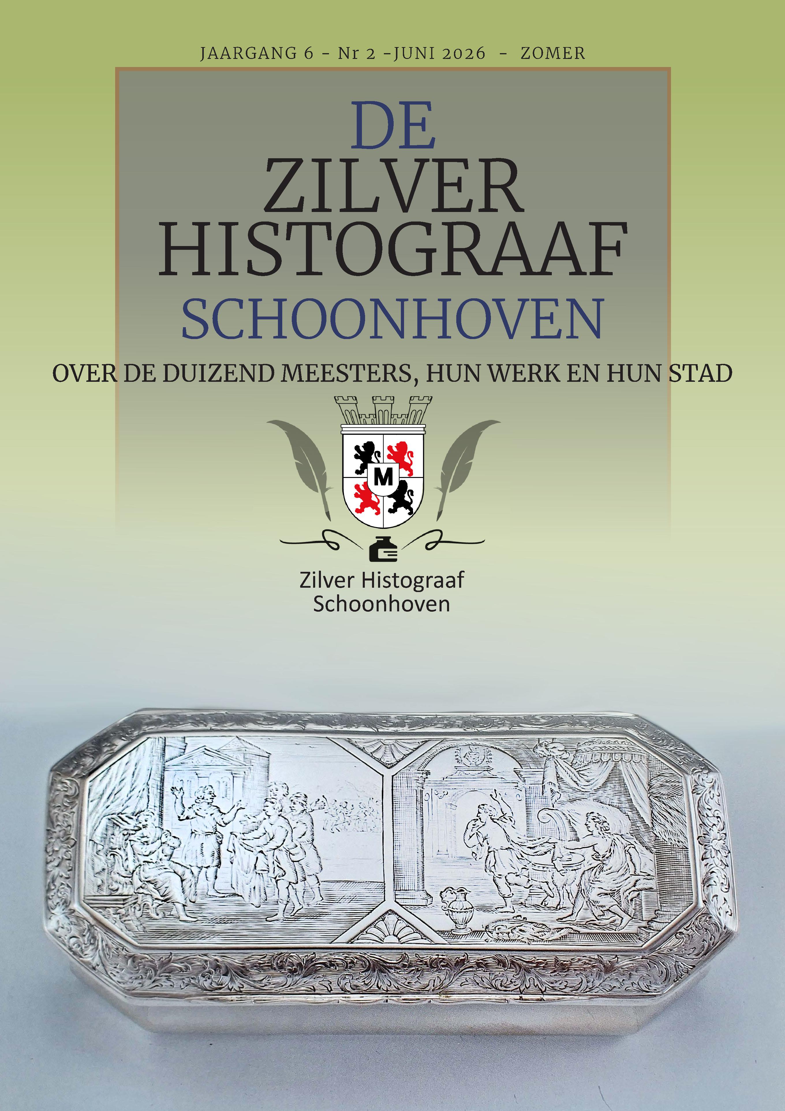 De Zilver Histograaf Schoonhoven, jaargang 6, nr. 2