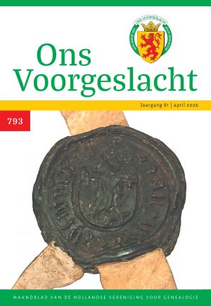 Ons Voorgeslacht - april 2026